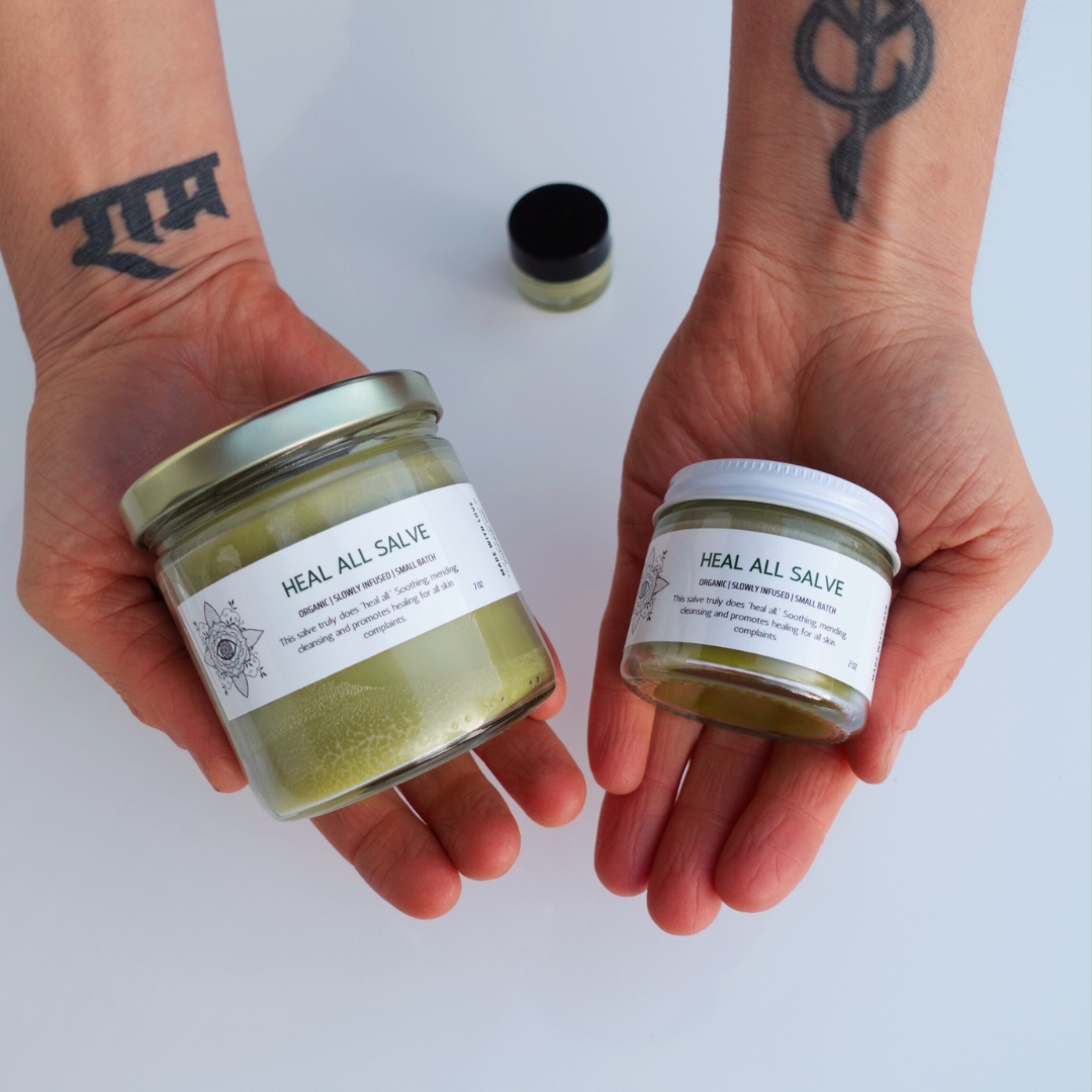 Earth Mother Medicinals TherapeuticHerbalFormulasHealAllSalveTherapeuticBodyCareHerbalBodyCare