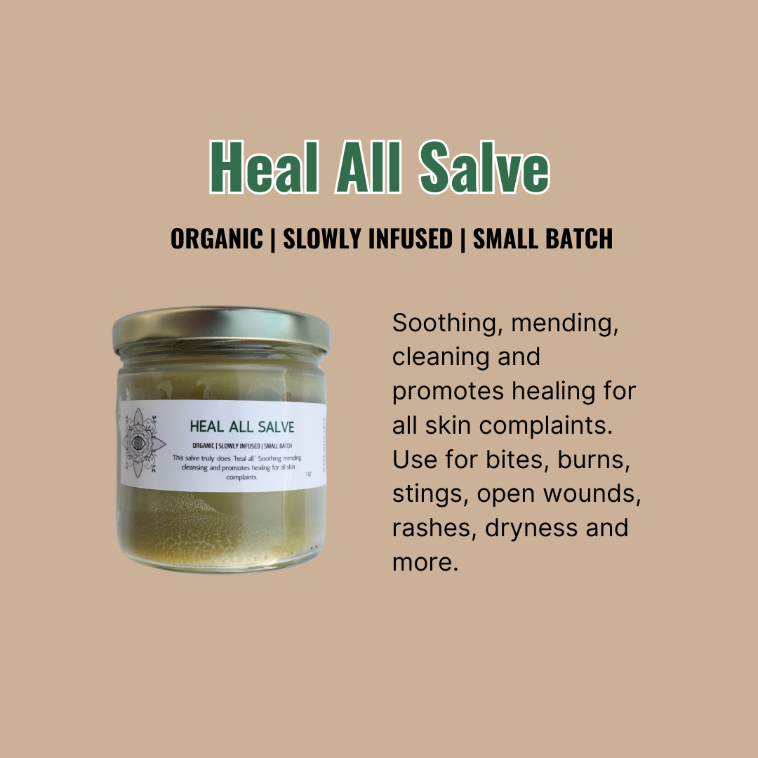 Earth Mother Medicinals TherapeuticHerbalFormulasHealAllSalveTherapeuticBodyCareHerbalBodyCareSalve