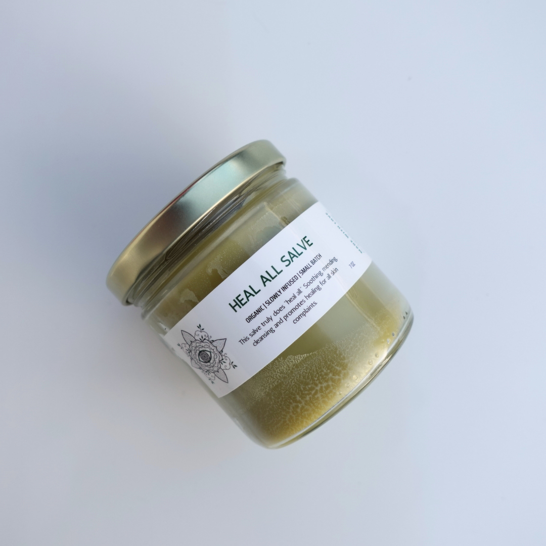 Earth Mother Medicinals TherapeuticHerbalFormulasHealAllSalveTherapeuticBodyCareSalve