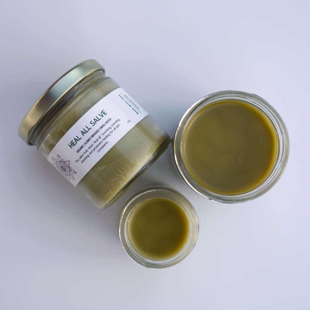 Earth Mother Medicinals TherapeuticHerbalFormulasHerbalSalveHealAllSalveTherapeuticBodyCare